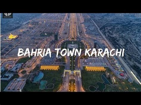 BAHRIA TOWN KARACHI NIGHT VIEW ROADS YouTube