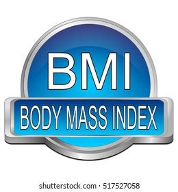 Bmi Body Mass Index Button D Stock Illustration Shutterstock