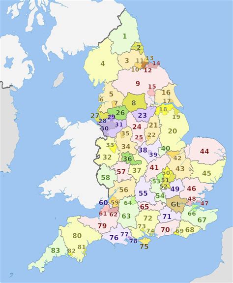 Shires Of England Map – secretmuseum