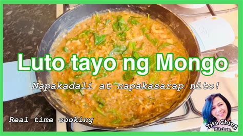 How To Cook Ginisang Munggotita Ching Kitchen Youtube