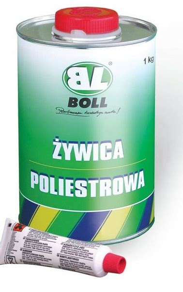 ŻYWICA POLIESTROWA 1KG UTWARDZACZ 30G BOLL 002192 002192 za 49 13 zł z