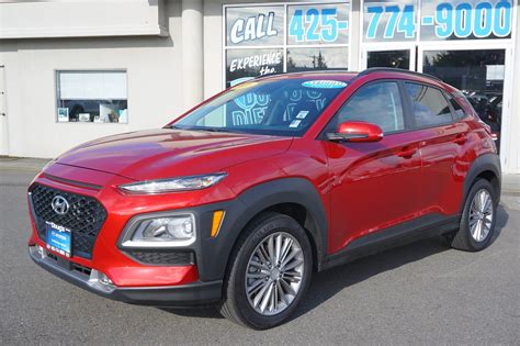 Certified Pre Owned Hyundai Kona Sel Awd Sport Utility