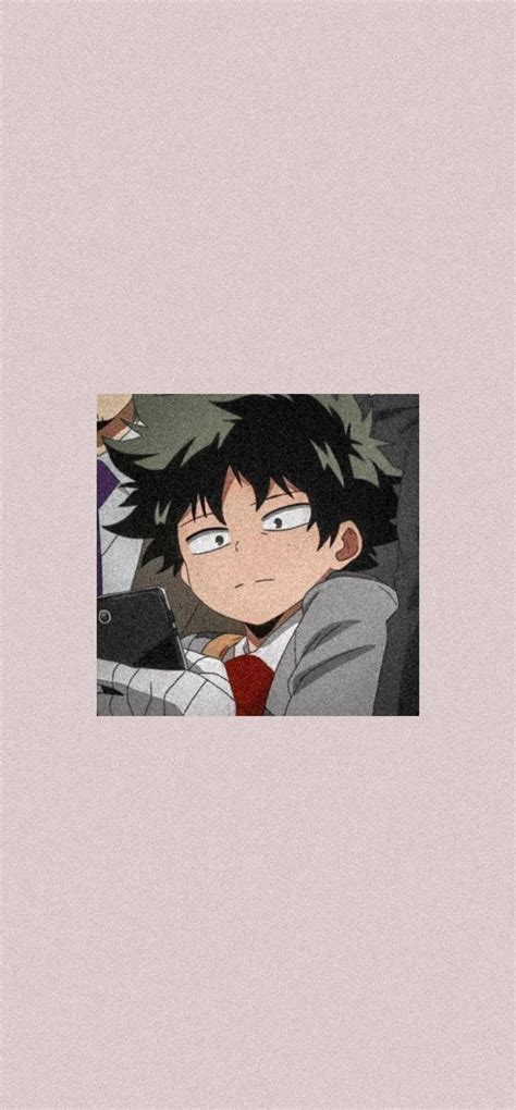 downloaden aesthetic  hero academia midoriya  telefon wallpaper