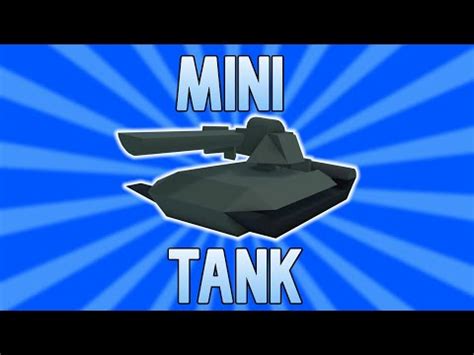 Mini Tank Tutorial Plane Crazy Youtube