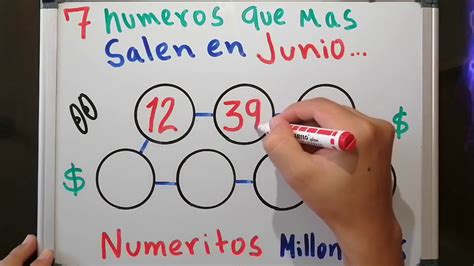 Los Numeros Que Mas Salen En Junio Numeros Fuertes Youtube