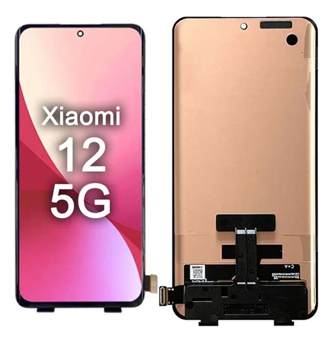 Tela Amoled Display Frontal Xiaomi 12 12X 5G Nacional Sem Aro