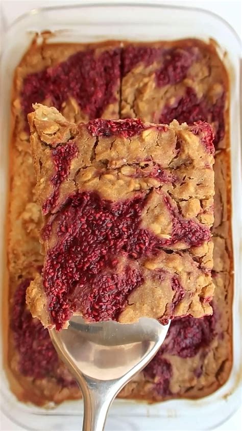 Raspberry Oatmeal Bars Vegan Gluten Free Veggie World Recipes Artofit