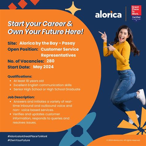 Job Opening Alorica Philippines Philippine Women S University