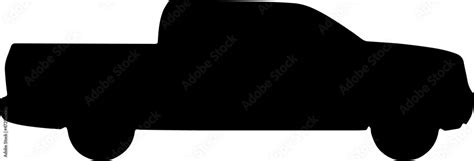 Pickup Truck Silhouettes SVG Truck Silhouette Stock Vector | Adobe Stock