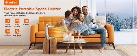 Amazon GiveBest Space Heaters For Indoor Use Portable Heater With