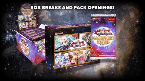 Yu Gi Oh TCG Magnificent Mavens 1st Edition Box Break Pack Openings