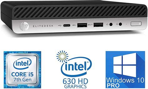 HP EliteDesk 800 G3 Mini PC Intel Core I5 7500T Upto 3 3GHz 16GB RAM