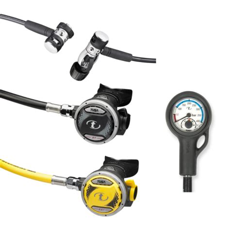 Tusa RS1207 Full Regulator Set The Purple Octopus Dive Shop