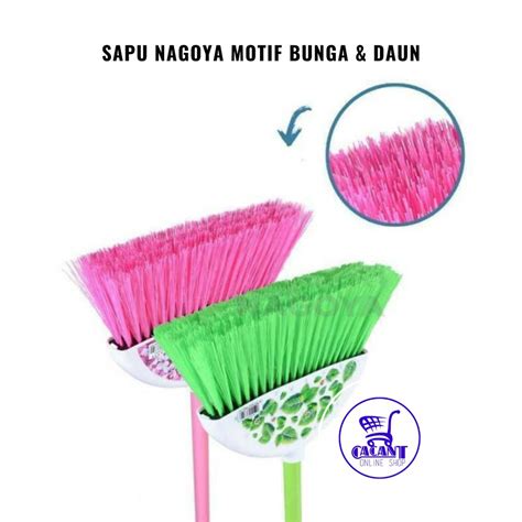 Jual Sapu Lantai Nilon Nagoya Bunga Daun Shopee Indonesia