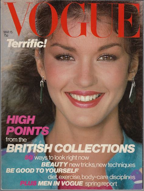 Vogue Magazine March 1979 Janice Dickinson Magazine Canteen