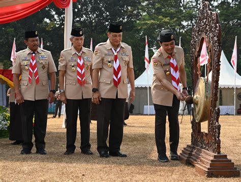 Dibuka Wamenkes Perkemahan Bakti Nasional SBH VI Tahun 2023 Terlihat