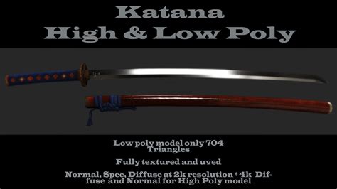 KATANA Free 3D Model - .fbx - Free3D