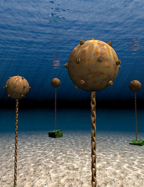 30+ Minefield Mine Sea Underwater Stock Photos, Pictures & Royalty-Free ...
