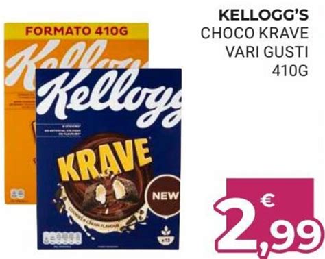 Offerta Kellogg s Choco Krave 410 g nel volantino di Eté