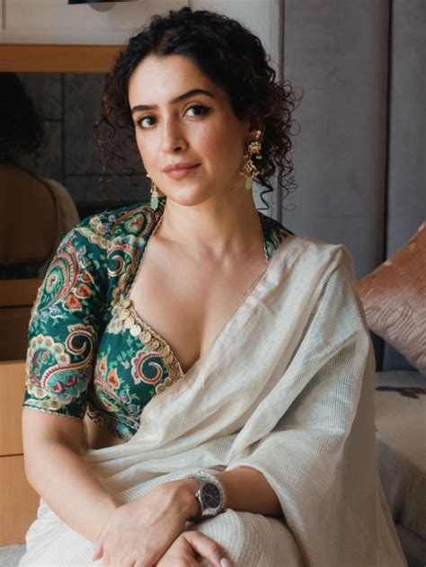 Sanya Malhotra S 7 Best Saree Looks Masala