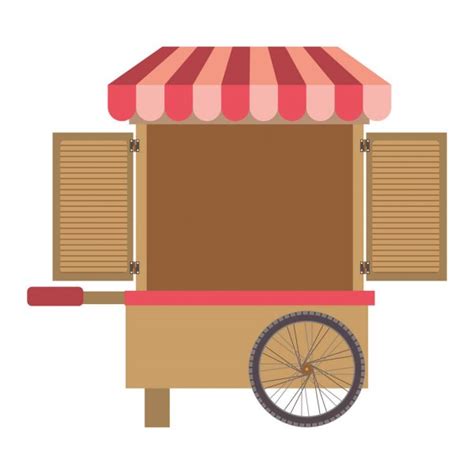 100000 Vintage Food Cart Vector Images Depositphotos