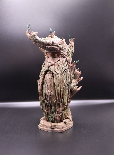 Treebeard Resin 3D Printed Bust From Fotis Mint Fan Art Etsy