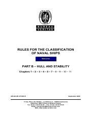 Partbvol P Pdf Rules For The Classification Of Naval Ships Welcome