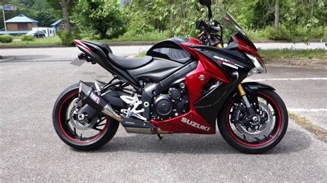 SUZUKI GSX S1000F YOSHIMURA R 11 Exterior Exhaust Sound YouTube