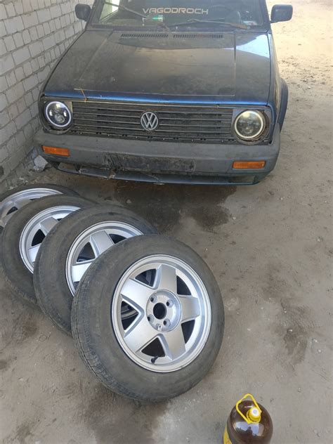 Обновка тяг — Ronal S11 R15 — Volkswagen Golf Mk2, 1,8 л, 1989 года ...