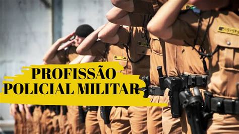 CONCURSO PMPR 2020 A profissão policial militar YouTube