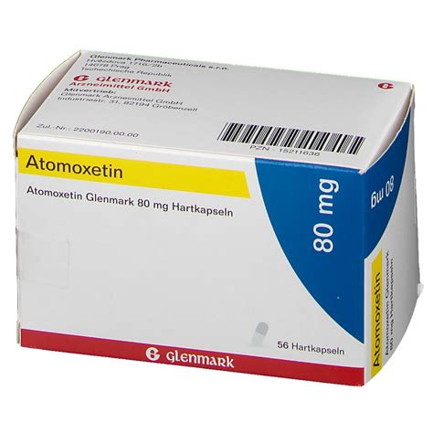 Atomoxetin Glenmark 80 Mg 56 St Mit Dem E Rezept Kaufen Shop Apotheke