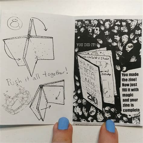mini zine tutorial drew