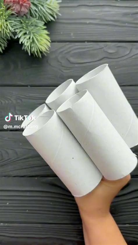 From Trash To Treasure How To Transform Toilet Paper Rolls Into Delicate Snowflake Ornaments In