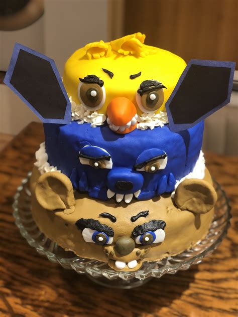 Five Nights At Freddys Cake Birthday Candles S Cake Cake