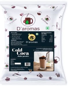 D Aromas Cold Coca Shake Premix Instant Milkshake Powder Ideal For