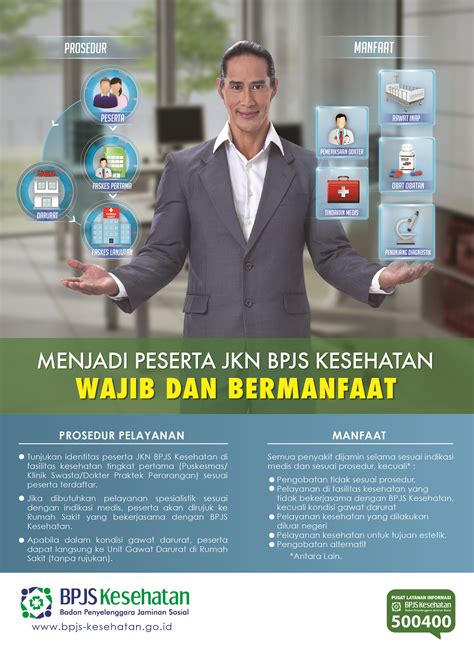 Poster Publikasi Prosedur Dan Manfaat Bpjs Kesehatan Dengan Gambar