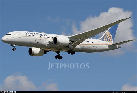N26906 | Boeing 787-8 Dreamliner | United Airlines | Jorge Medina ...