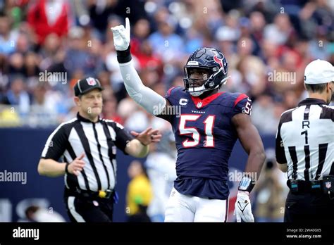 Houston Texas Usa 31st Dec 2023 Houston Texans Defensive End Will