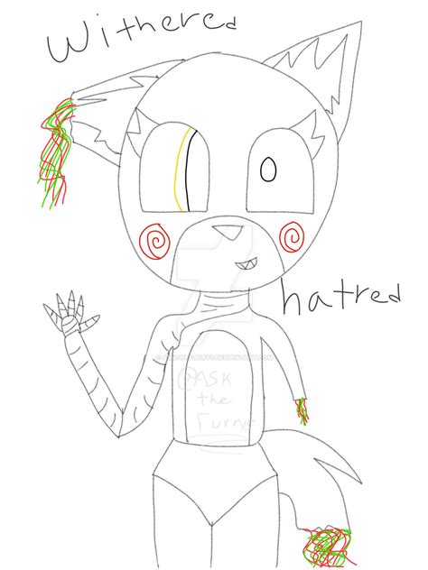 My Withered Fnaf Oc By Askthefurrys On Deviantart