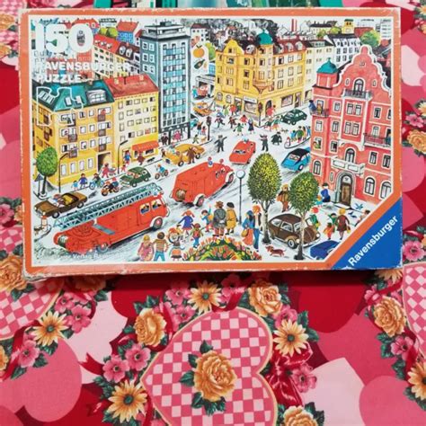 Vintage Feuerwehr Ravensburger Erika Meier Albert Puzzle Teile