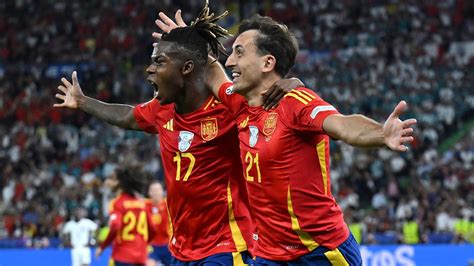 Agency News Nico Williams Mikel Oyarzabal Help Spain Win UEFA Euro