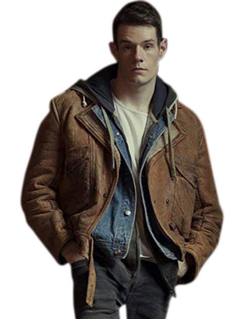 Connor Swindells Sex Education Leather Jacket Just American Jackets
