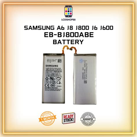 Lcdshop88 Samsung Battery A6 Battery J8 Battery J800 Battery J6 Battery J600 Battery Samsung A6