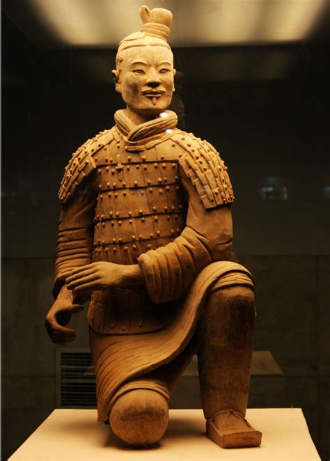 Statue From Terracotta Army Qin Dynasty Terracotta Army Terracotta