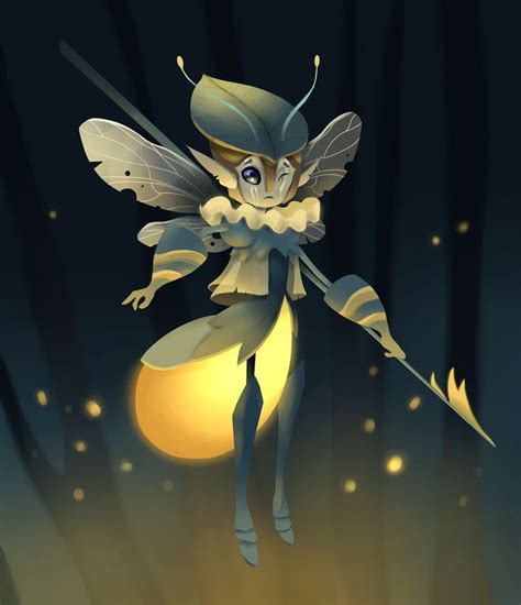 Firefly Sentinel By ApollinArt Fairy Drawings Oc Drawings Fantasy