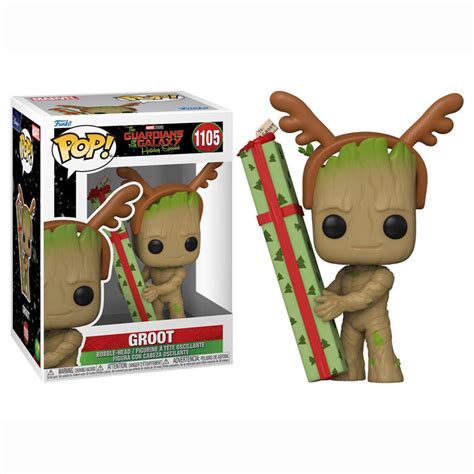 FUNKO POP MARVEL GUARDIANS OF THE GALAXY HOLIDAY SPECIAL GROOT No1105