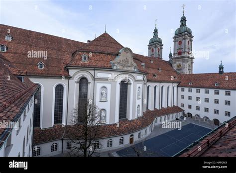 Abtei St. Gallen in der Schweiz, UNESCO-Welterbe Stockfotografie - Alamy