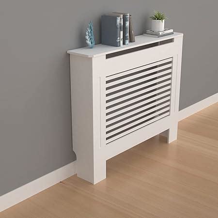 Lavievert White Radiator Cover Mdf Modern Cabinet Top Shelving Home