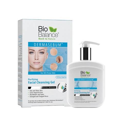 Bio Balance Dermasebum Purifying Facial Cleansing Gel Kuddy Cosmetics