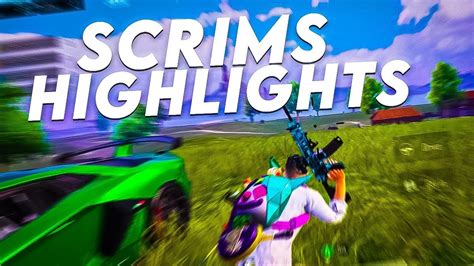 Competitive Highlights Paid Scrims Frags Bgmi Youtube